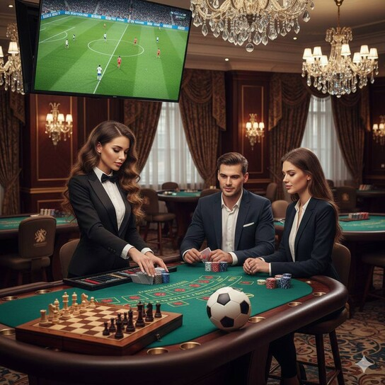 棋牌室合规示意